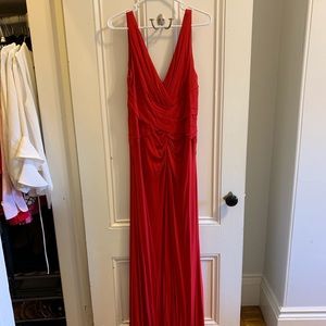 Red Vera Wang Dress
